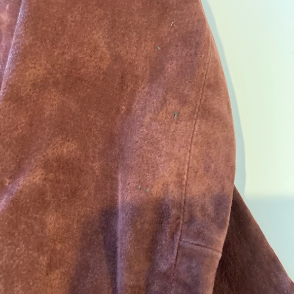 Express Genuine leather moto suede jacket M - Picture 7 of 15